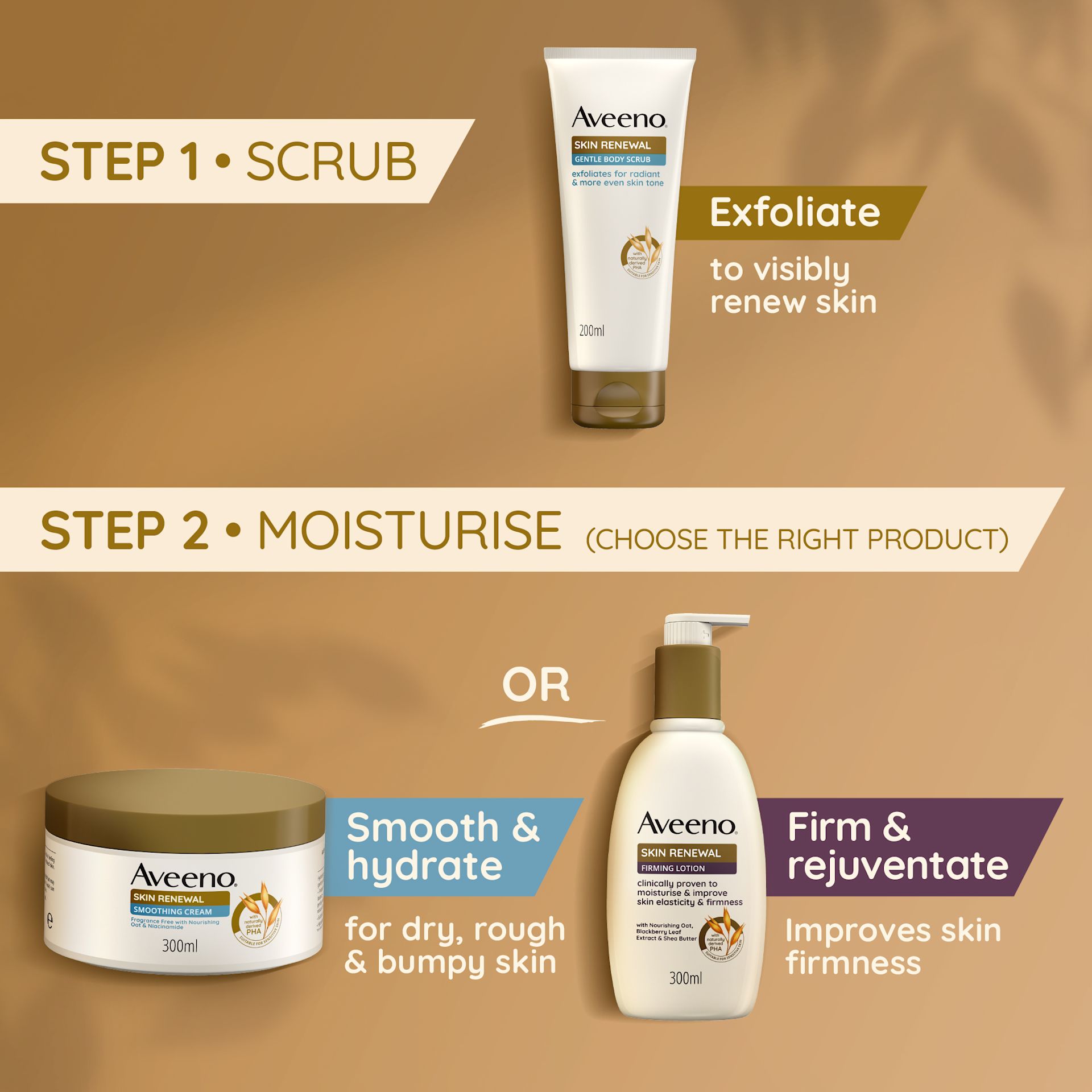 Aveeno Wash-Off Skin Renewal Gentle Body Scrub - Image 7 - Aveeno - en-IE