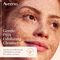 Gently exfoliates for smooth feeling skin