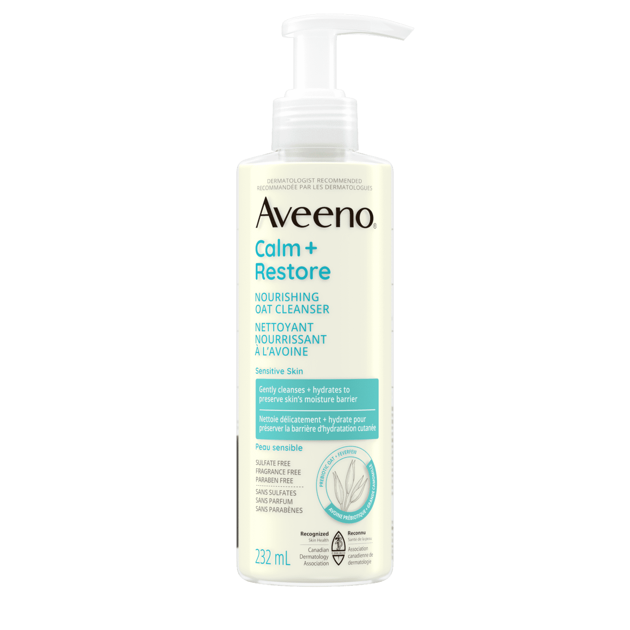 Calm + Restore Nourishing Oat Cleanser | AVEENO®