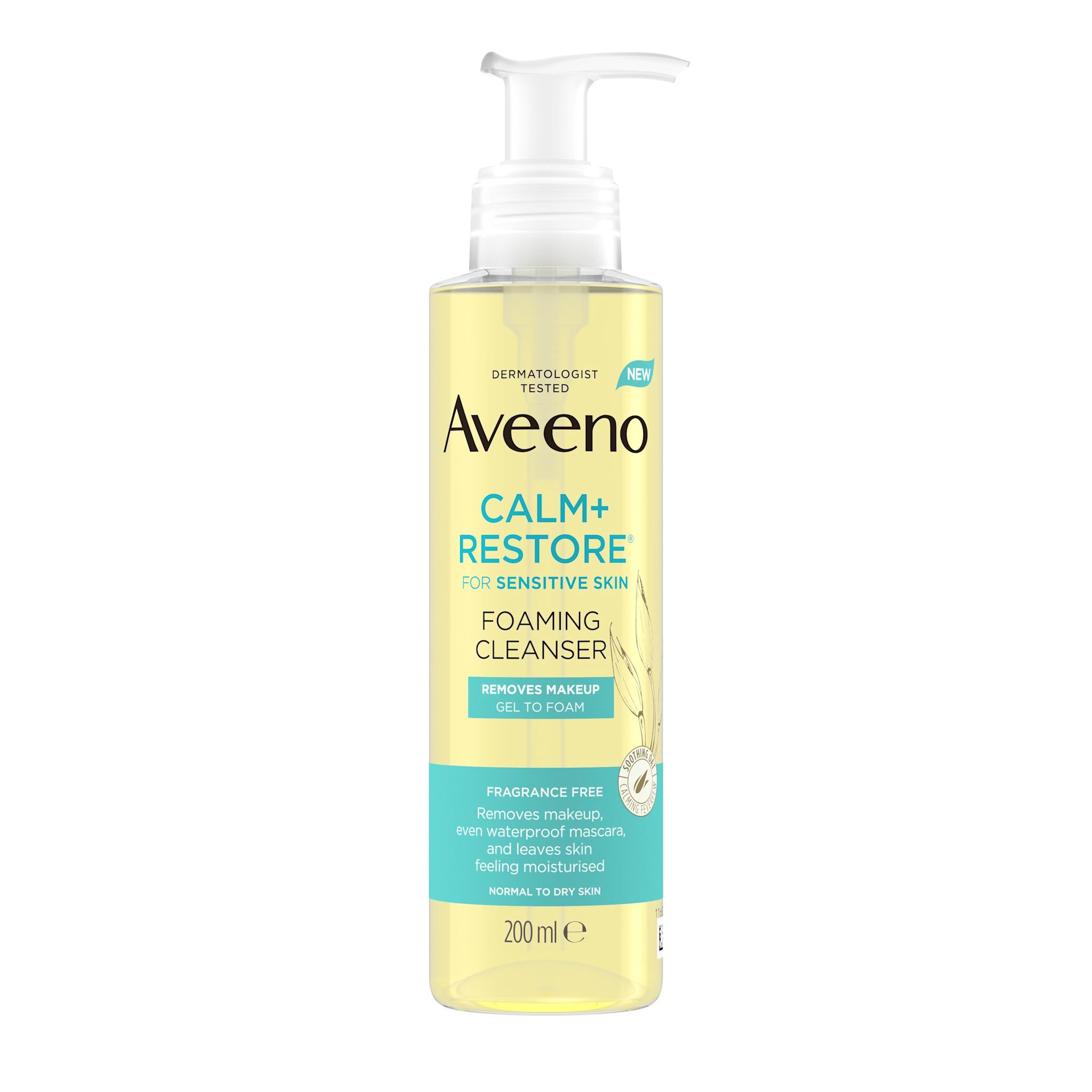 AVEENO® CALM + RESTORE FOAMING CLEANSER