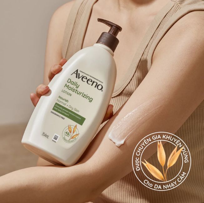 Daily Moisturizing Body Lotion with Soothing Oat
