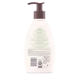 Arrière du flacon de 325 ml du nettoyant clarifiant AVEENO® Positively Radiant®