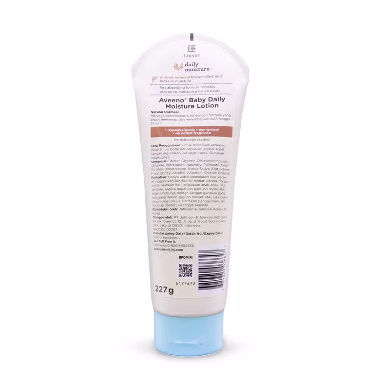 AVEENO® Baby Daily Moisture Lotion 227g - Image 2 - Aveeno - id-ID