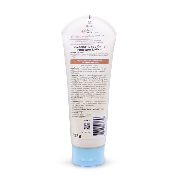 AVEENO® Baby Daily Moisture Lotion 227g - Image 2 - Aveeno - id-ID