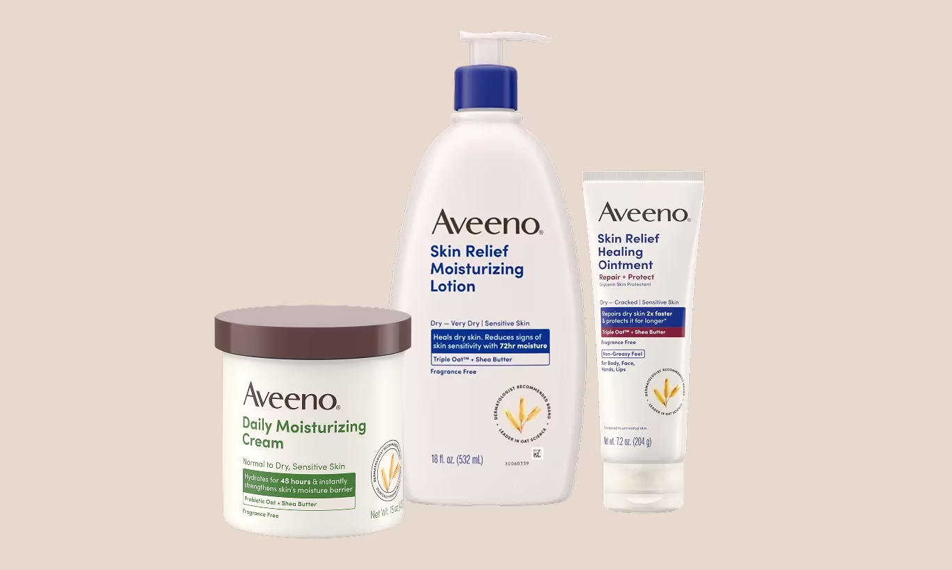 Aveeno® Shop by category - Image card for Body Moisturizers product line