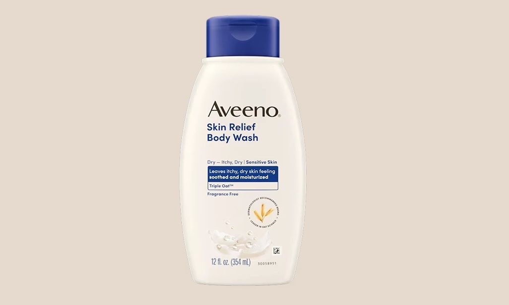 Card Image featuring Aveeno® Skin Relief Body Wash product