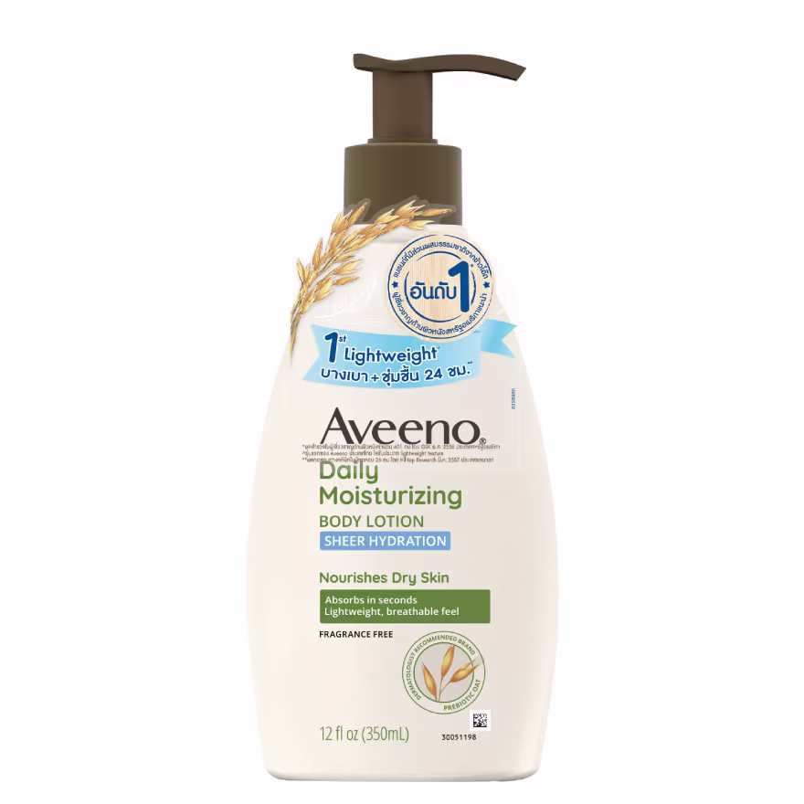Aveeno daily moisturising lotion sheer hydration