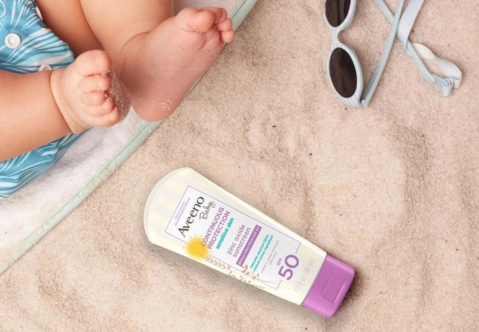 baby sunscreen hero