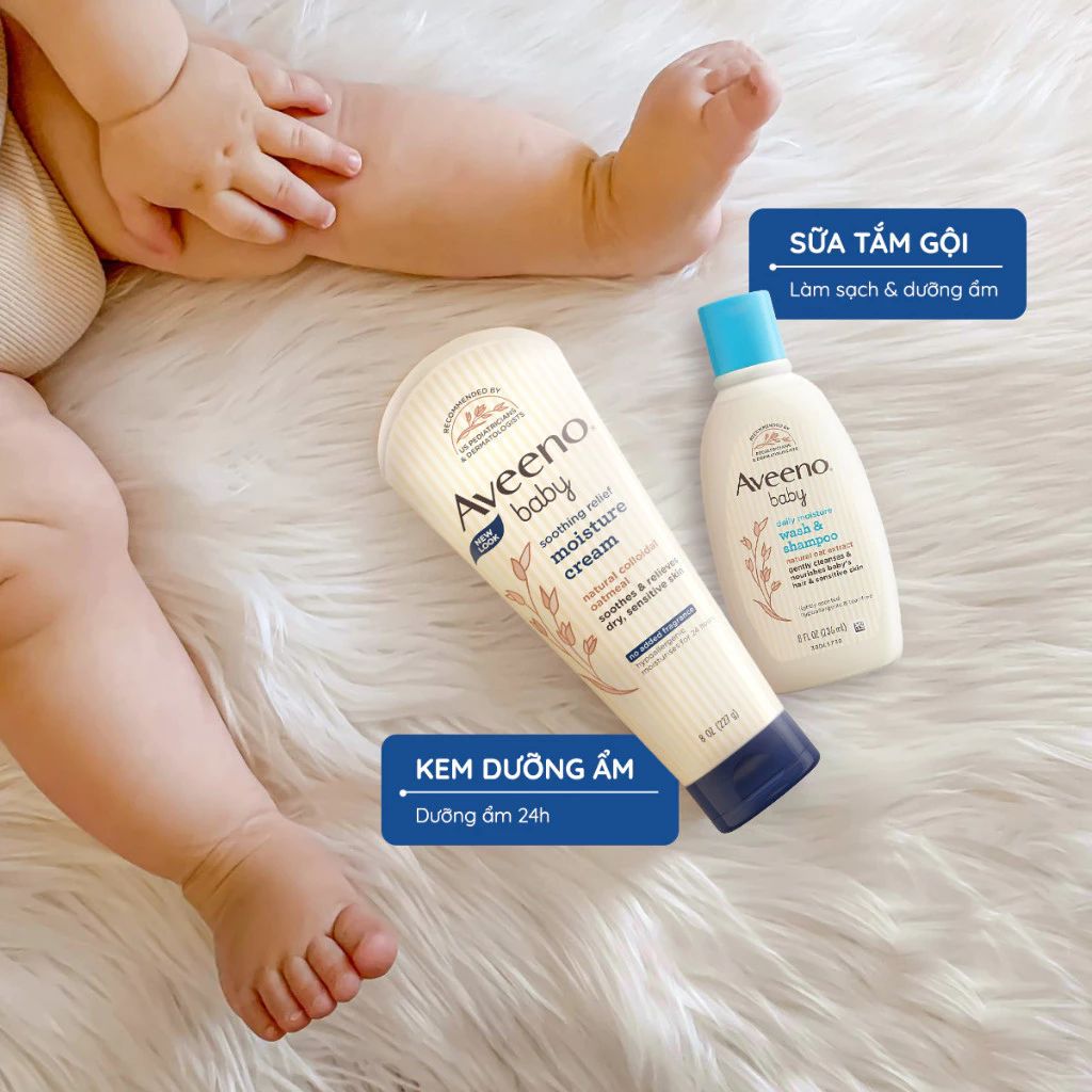 Aveeno Baby Daily Moisture Wash & Shampoo