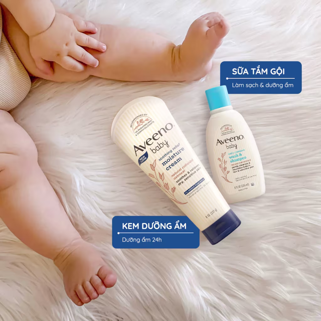 Aveeno Baby Daily Moisture Wash & Shampoo -05 Aveeno Baby Daily Moisture Wash & Shampoo