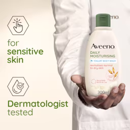 AVEENO DAILY MOISTURISING YOGURT BODY WASH, APRICOT & HONEY SCENT - Image 4 - Aveeno - en-IE