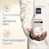 formulated for sensitive skin, dermatologist tested