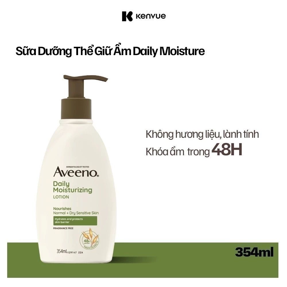 Daily Moisturizing Body Lotion with Soothing Oat