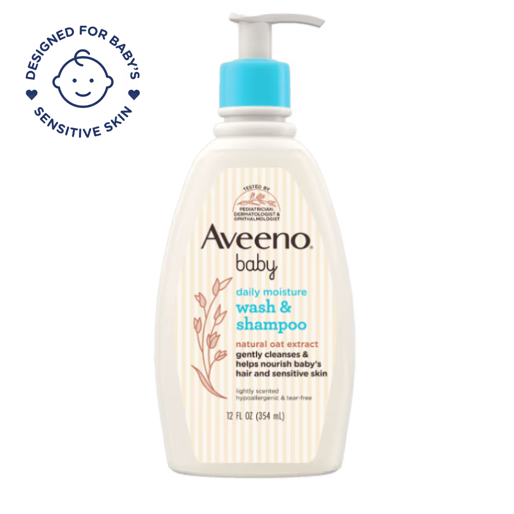 AVEENO® Baby Daily Moisture Wash & Shampoo
