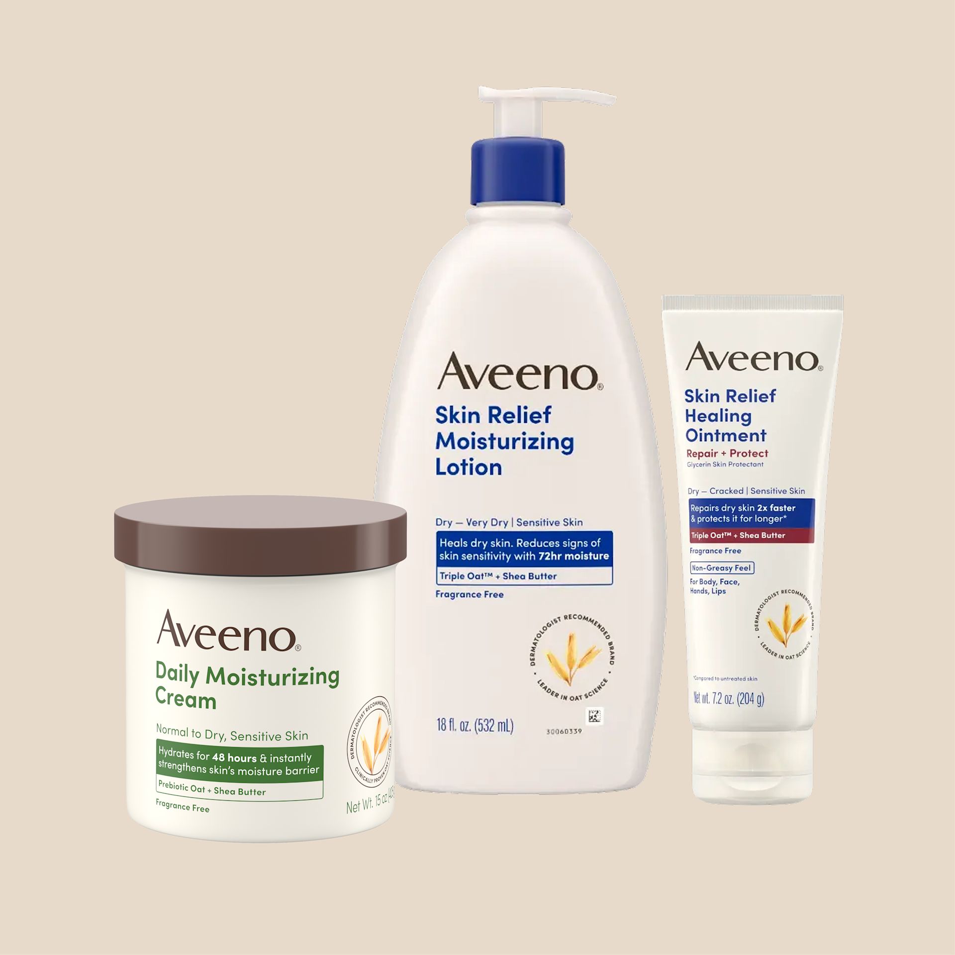 Aveeno® Shop by category - Image card for Body Moisturizers product line