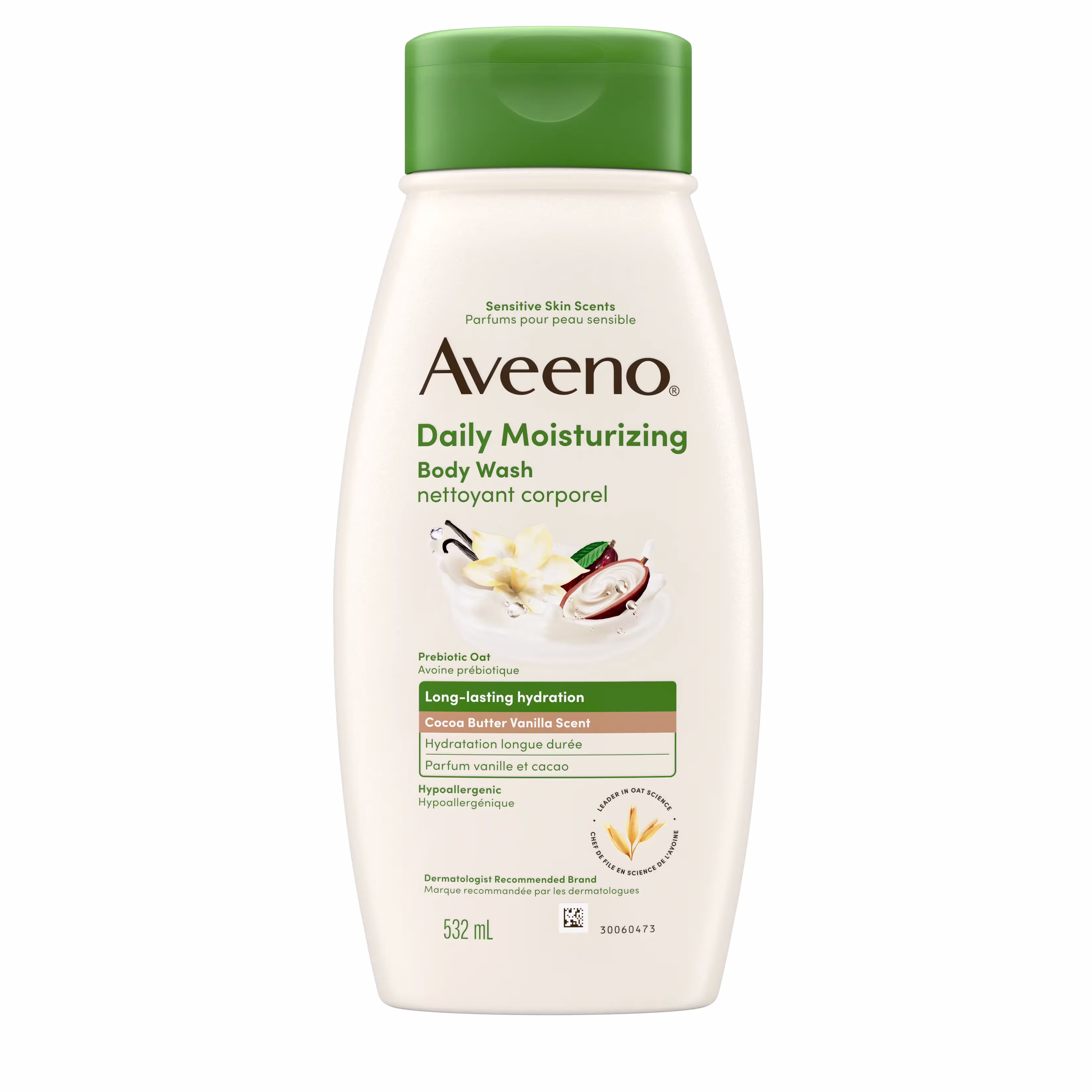 AVEENO Daily MoisturizingMC Body Wash Cocoa Butter Vanilla Scent