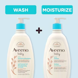 AVEENO® Baby Daily Wash Shampoo and Daily Lotion, Pump bottles, 532mL each