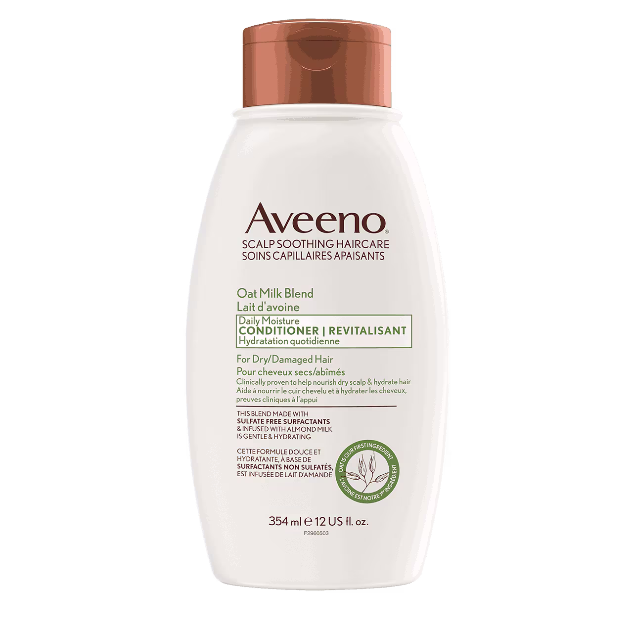 Revitalisant AVEENO® Lait d’avoine, Flacon de 354 ml