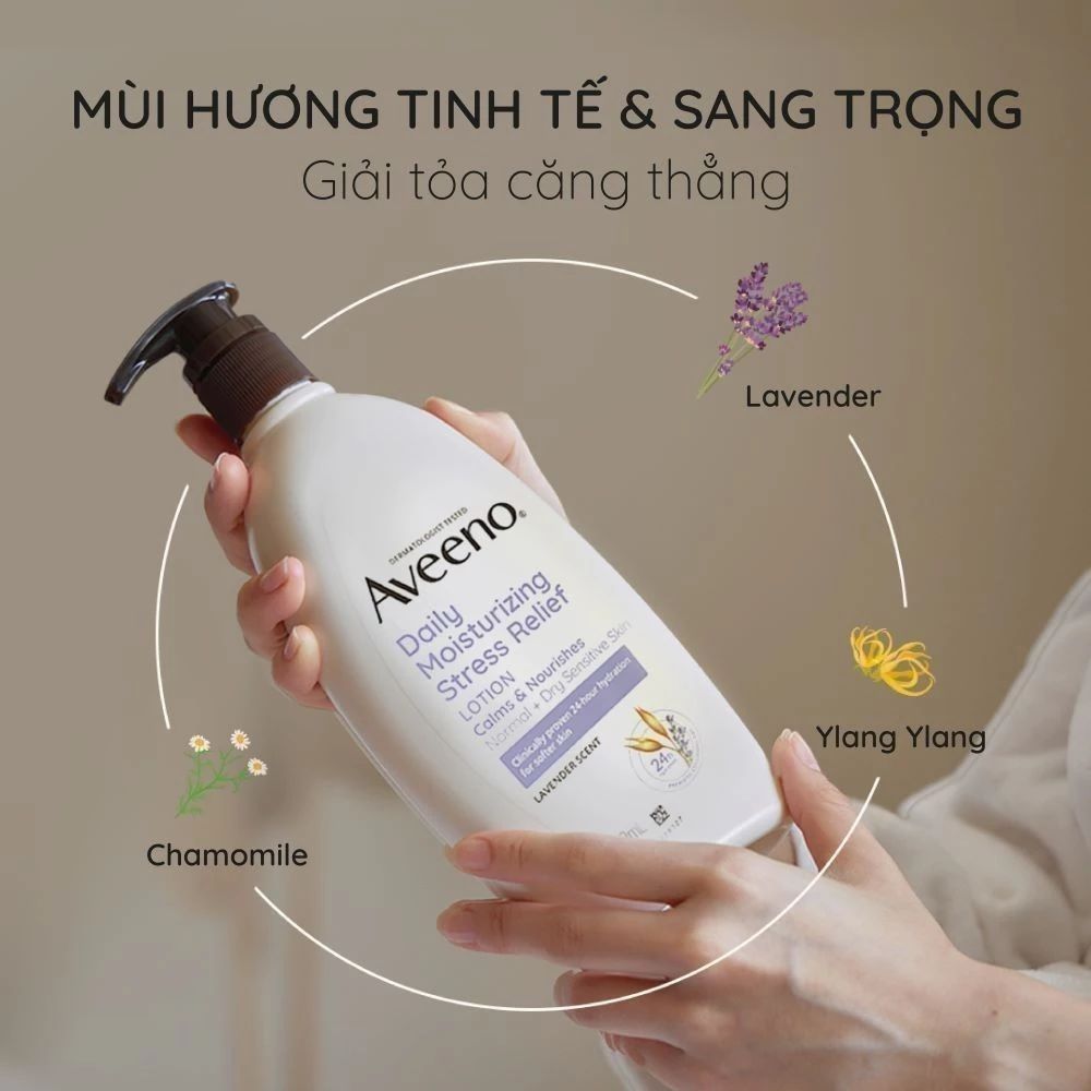 Daily Moisturizing Stress Relief Lotion