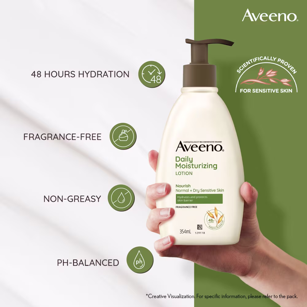 Aveeno® Daily Moisturizing Lotion - Image 5 - Aveeno - en-IN