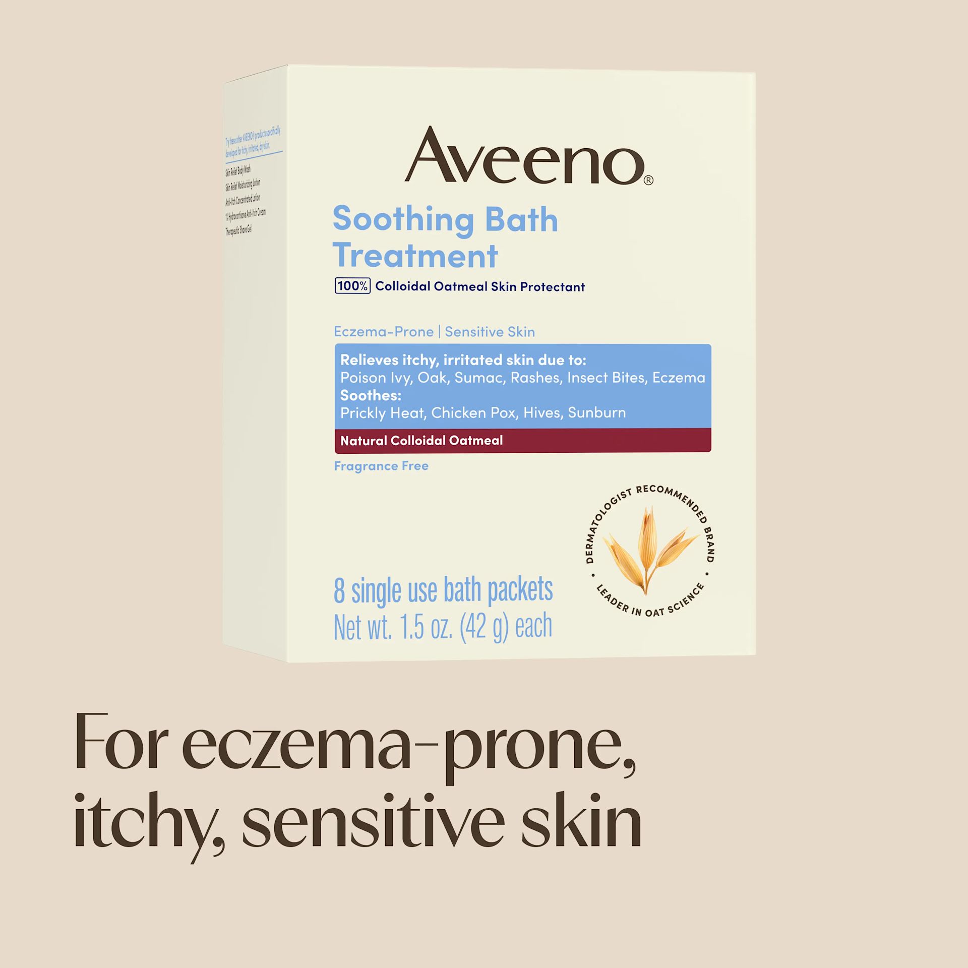 Soothing Bath Treatment for eczema-prone, itchy, sensitive skin