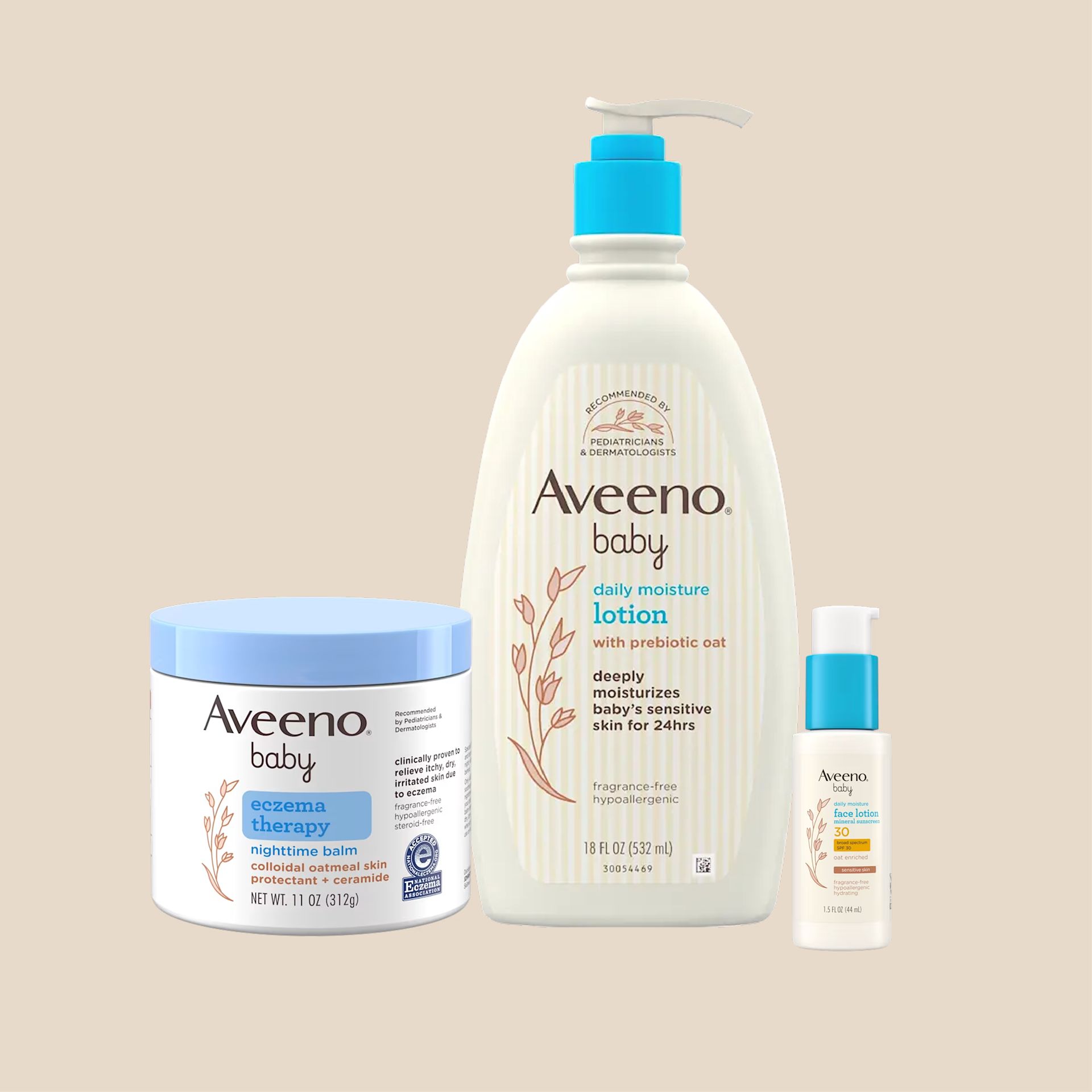 Aveeno® Shop by category - Image card for Baby product line