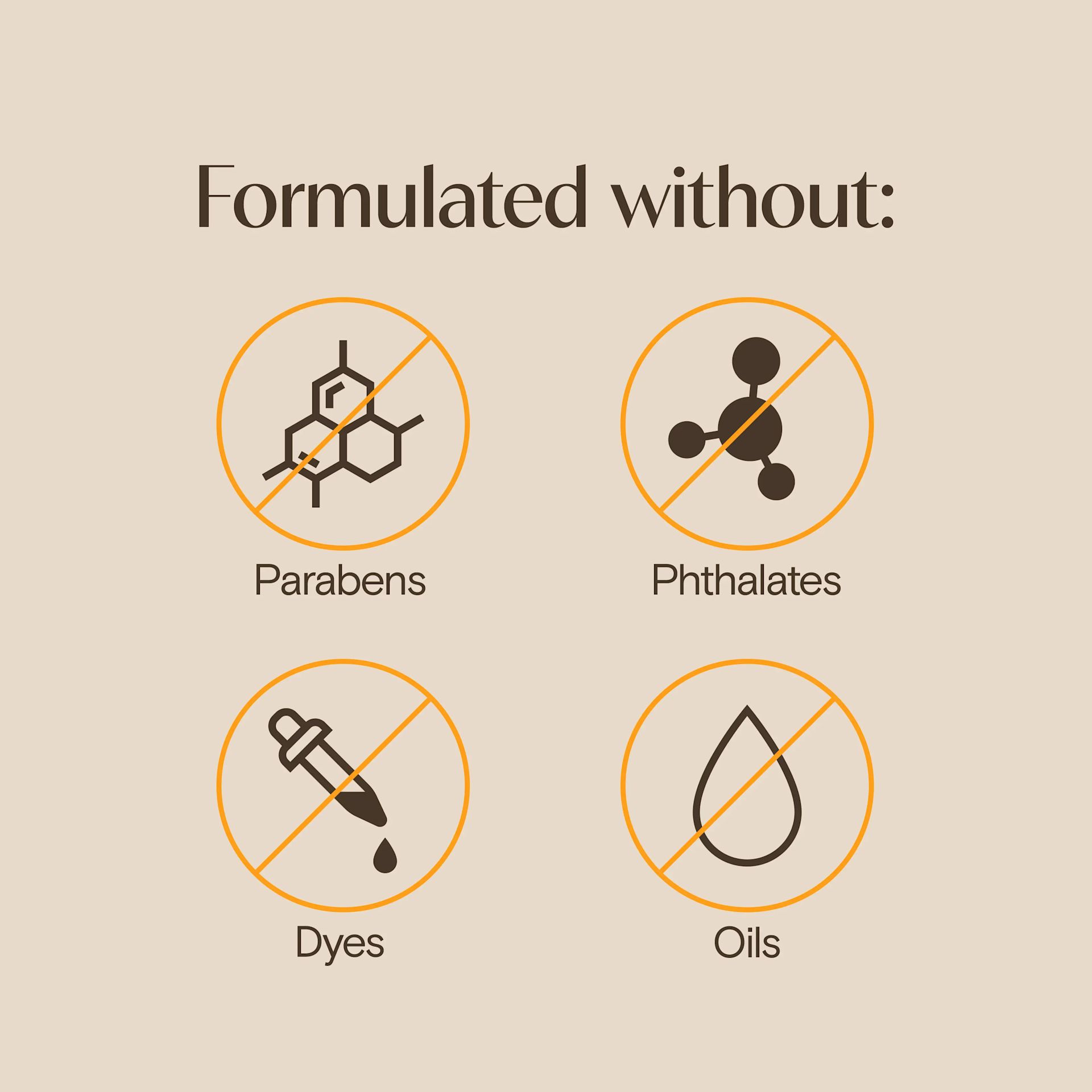 Aveeno® Protect + Hydrate Formulated without: Parabens, Phthalates, dyes and oils