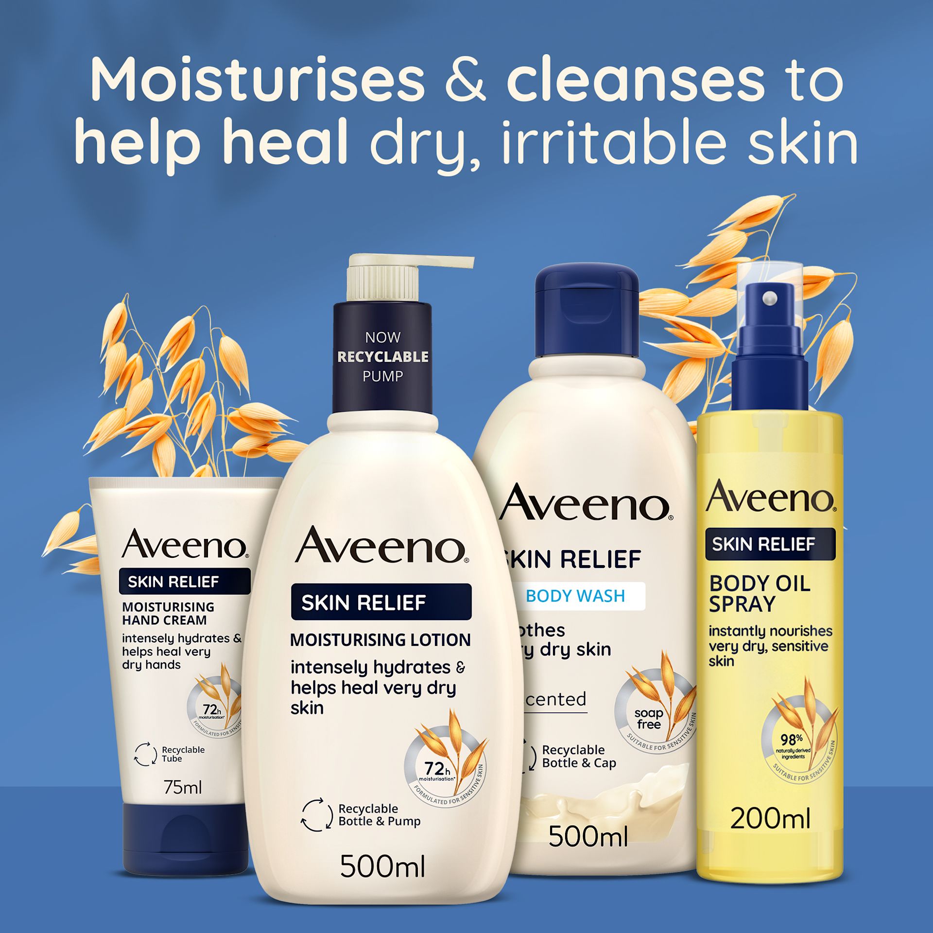 AVEENO® Skin Relief Moisturising Hand Cream - Image 6 - Aveeno - en-IE