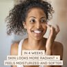 Skin care routine, in 4 weeks skins looks more radiant + feels moisturized and softer