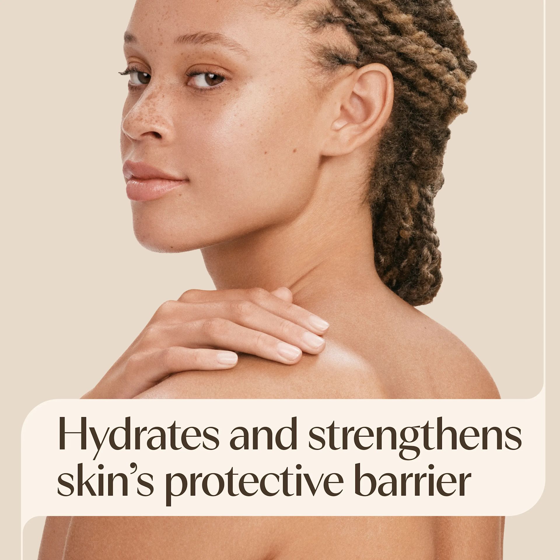 Aveeno® Daily Moisturizing Lotion, hydrates and strengthen skin’s protective barrier