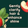 Gently clarify hair & enhace shine