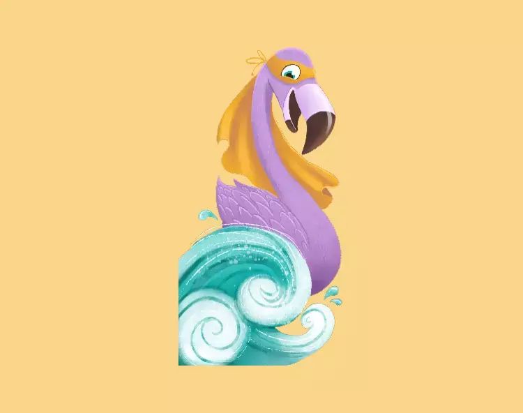 Dot The Flamingo