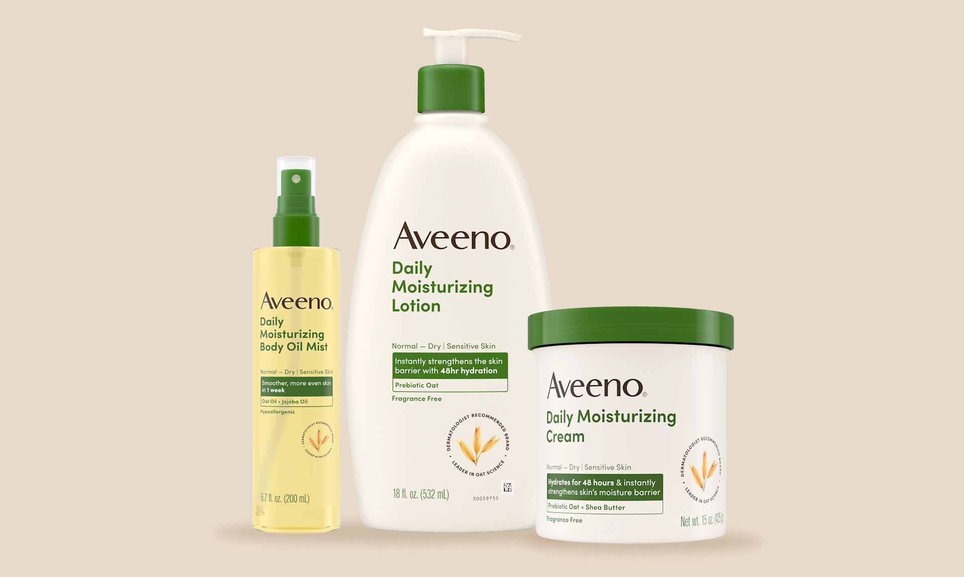 Aveeno® Shop by collection - Image card for Daily Moisturizing product
