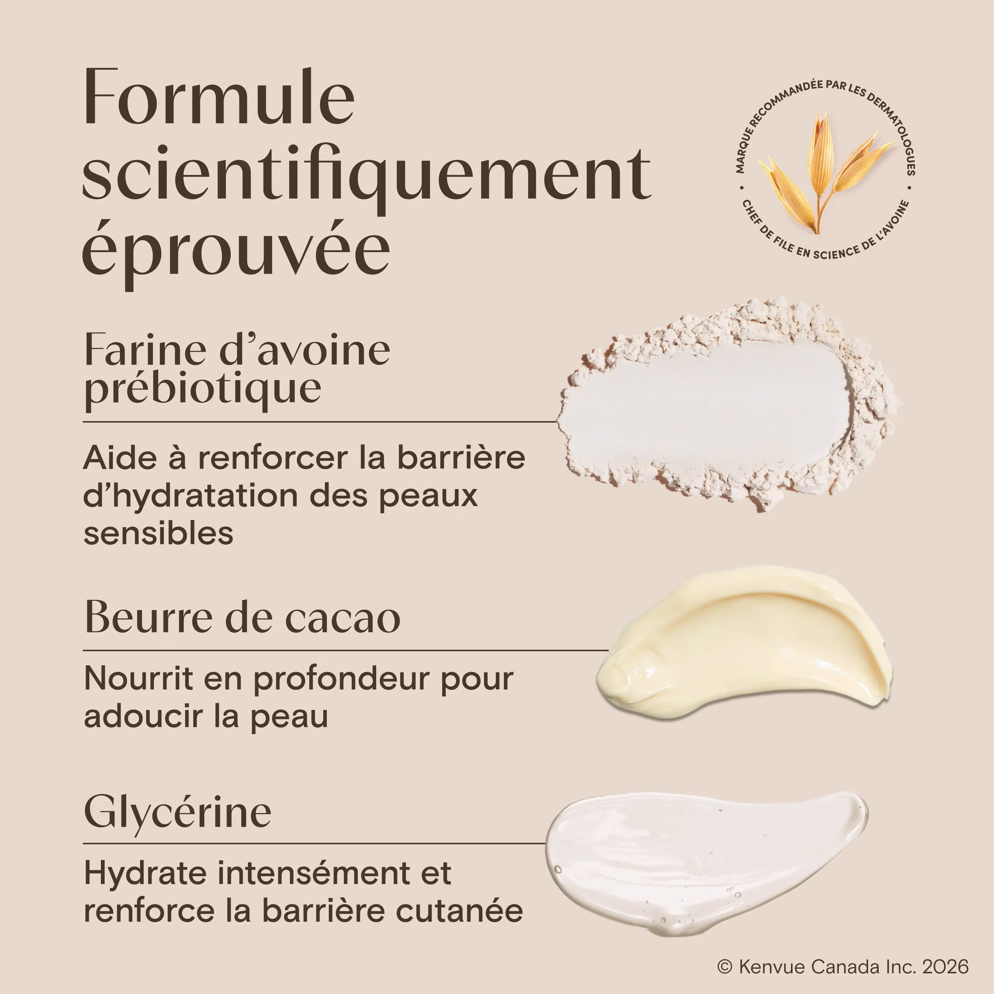 AVEENO Daily MoisturizingMC Body Wash Cocoa Butter Vanilla Scent