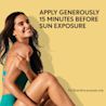 Aveeno® Protect + Hydrate Sunscreen, apply generously 15 minutes before sun exposure