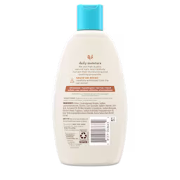 Baby DM wash shampoo 8oz - b Back Pack shot of Baby Daily Moisture Wash & Shampoo 8oz