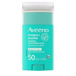 Protect + Soothe Mineral Sunscreen Stick, SPF 50 - Image 2 - Aveeno - en-US