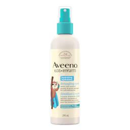 Photo de face de la bouteille de vaporisateur démêlant hydratant AVEENO® , 295 ml