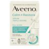 Panneau français de l'emballage du sérum triple avoine AVEENO® Calm + Restore