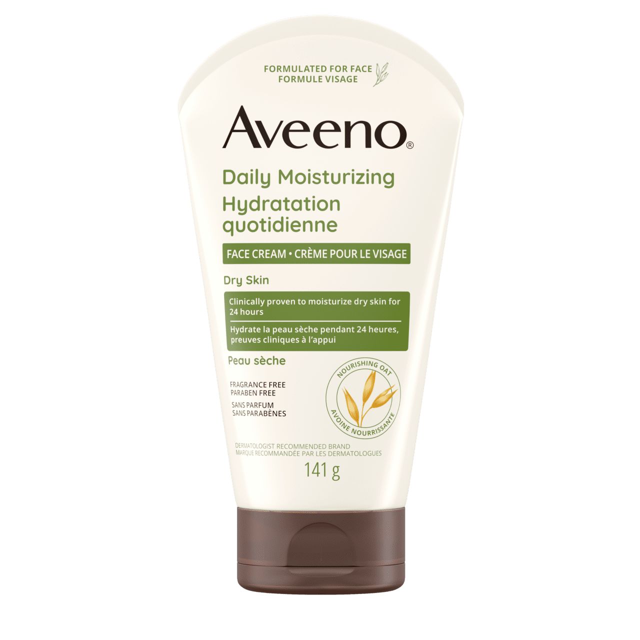 Tube de 141 g de crème pour le visage Hydratation quotidienne Aveeno®