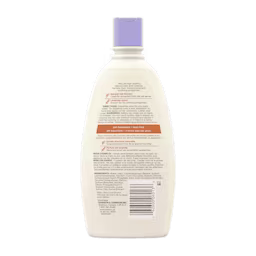 Étiquette arrière du flacon de 532 ml du bain Calme et confort® AVEENO® Baby 
