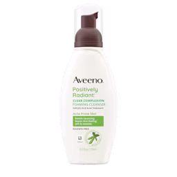 Aveeno Clear Complexion Foaming Facial Cleanser Oil-Free Front