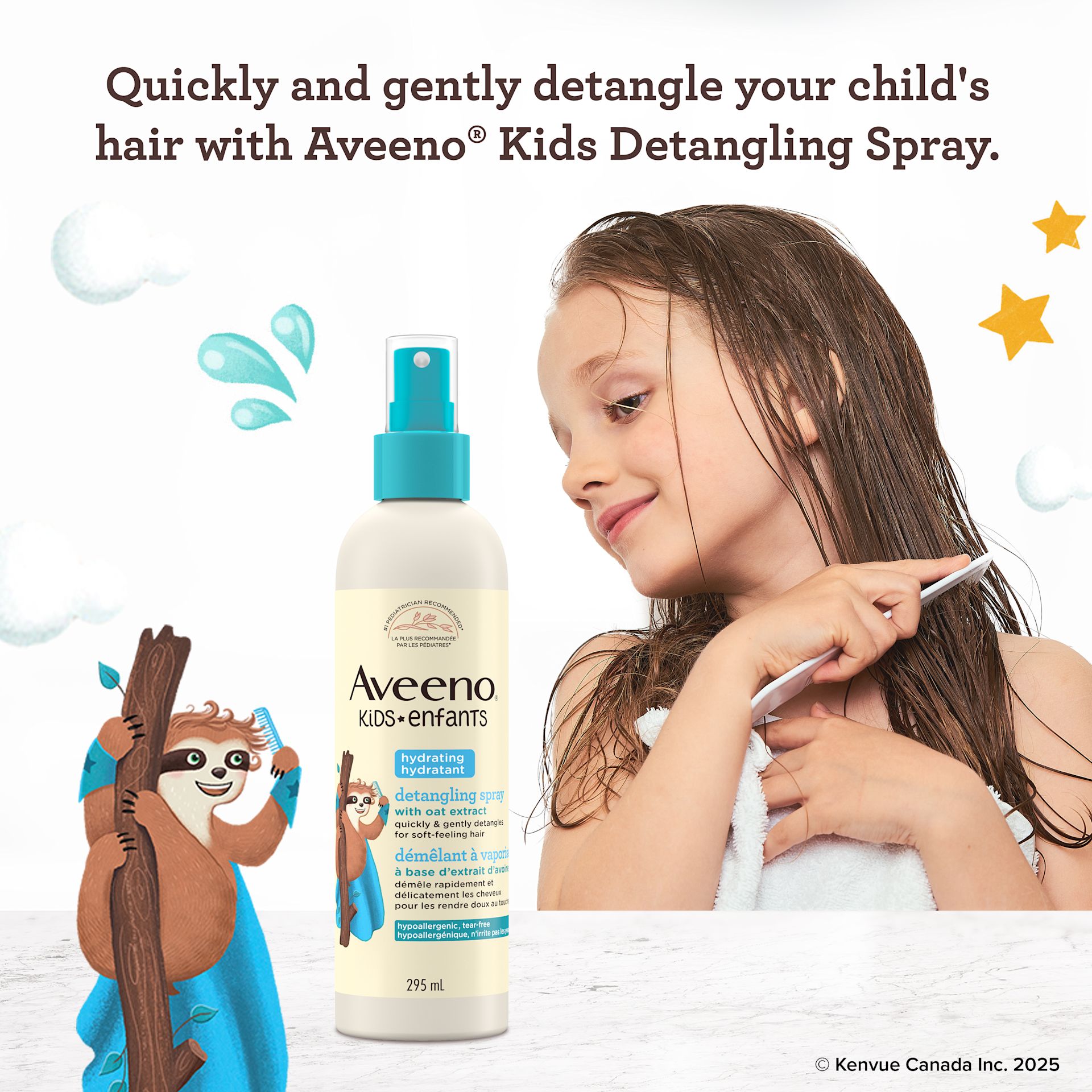 AVB NA CA 62600656452 100065645 194703 Kids Hydrating Detangling Spray 295ml CLAIM01 EN