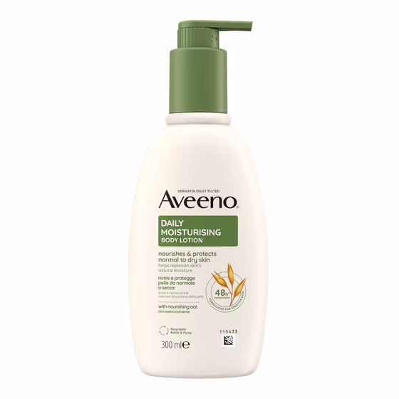 AVEENO® DAILY MOISTURISING CREMA IDRATANTE CORPO, SENZA PROFUMO