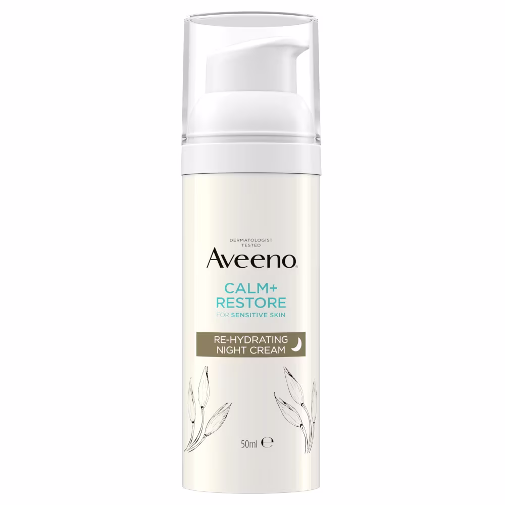 Aveeno® Calm + Restore™ Przywracający Nawilżenie Krem Na Noc – zdjęcie produktu z przodu