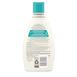 Panneau arrière du flacon de 354 ml du shampoing et revitalisant hydratant AVEENO® Kids
