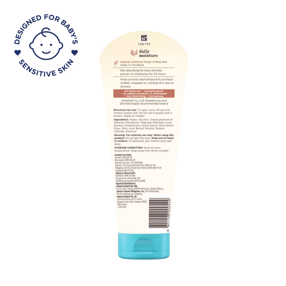 Aveeno Baby Daily Moisture Lotion - Image 2 - Aveeno - en-SG
