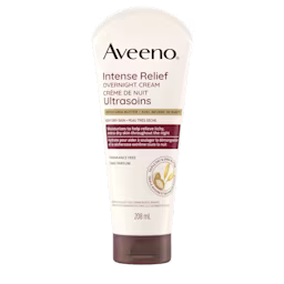Panneau avant du tube de la crème de nuit Ultrasoins AVEENO®