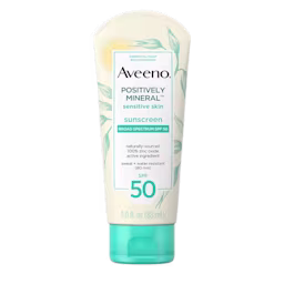 Positively Mineral ® Sensitive Skin Sunscreen Broad Spectrum SPF 50 - Image 3 - Aveeno - en-US