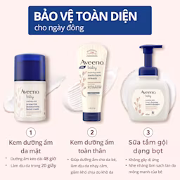 Aveeno Baby Soothing Relief 2-in-1 Foaming Wash & Shampoo